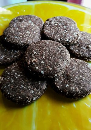 Una foto de Galletitas de avena y cacao amargo