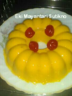 Foto resep Puding Labu Kurma #Puding Sehat