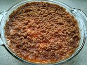 A picture of sweet potato casserole