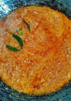 Foto resep Sambal kacang untuk cilok/siomay