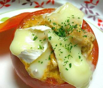 The New Way Make Recipe Easy Juicy Tomato Cups With Canned Salmon Delicious Simple