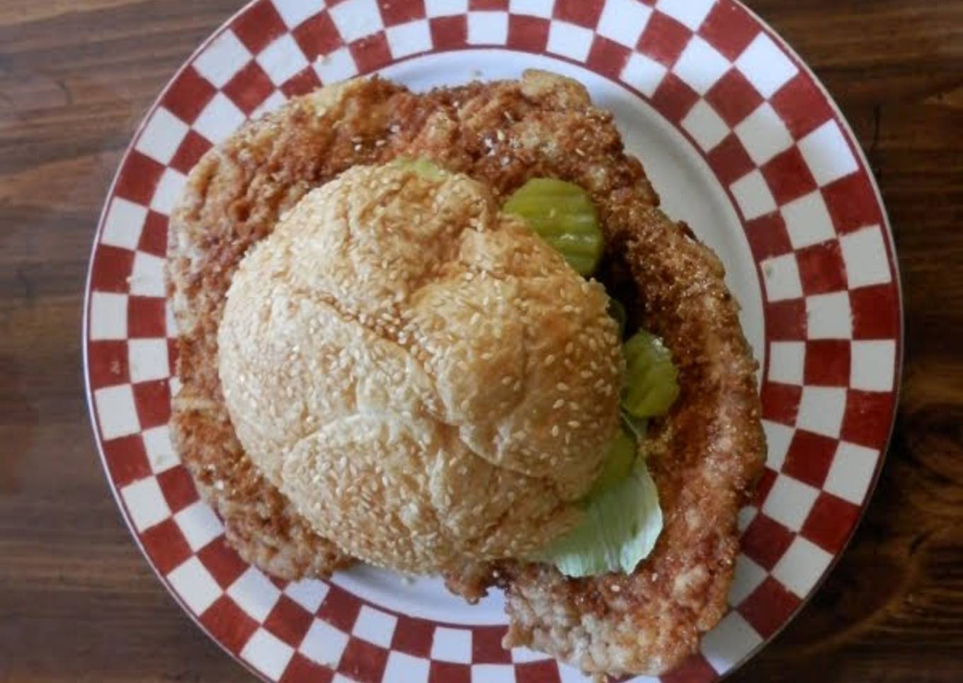 Joe's Hoosier Tenderloin Sandwich 
