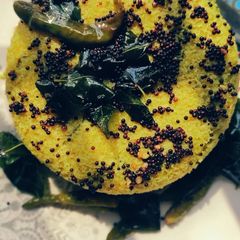 Dhokla A picture of Dhokla.