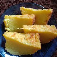 A picture of Bika Ubi Lembut (Bingko Ubi).