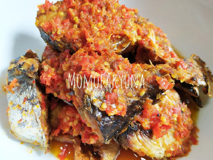 Cara Gampang Menyiapkan Tongkol sambal pedas asam, Enak Banget