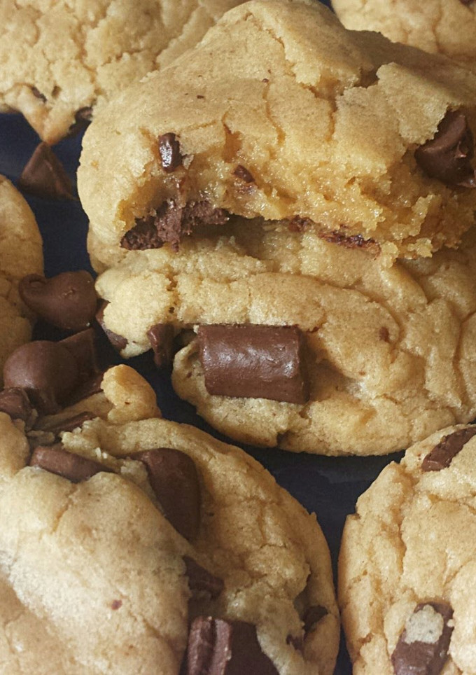 A picture of Best ever chocolate chip cookies.