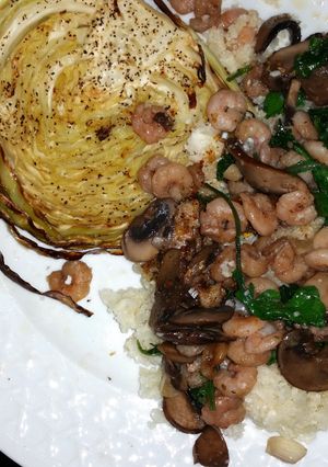 A picture of Baked Cabbage.