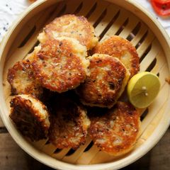 Sesame Bread Patties A picture of Sesame Bread Patties.