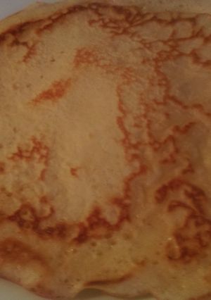 A picture of Mandys pancake (Tuesday) batter.