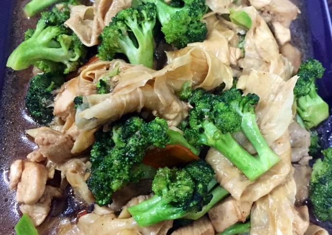 Tumis Brokoli Kembang Tahu