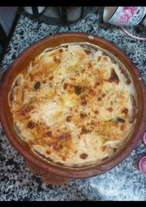 صورة لوصفة طاجن ام علي 😋♥️