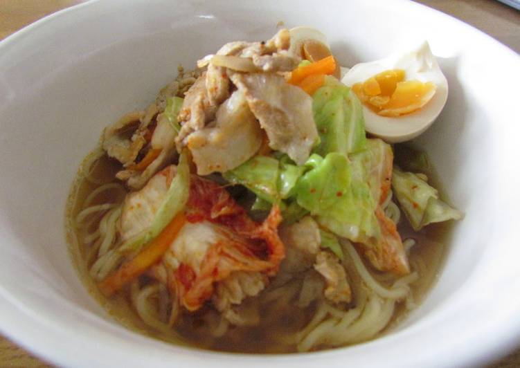 Recipe of Homemade Gingery Vegetable Ramen Noodles