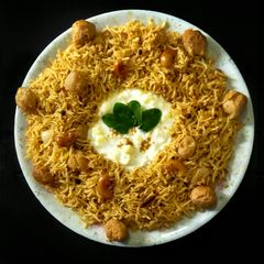 A picture of Soya biryani.