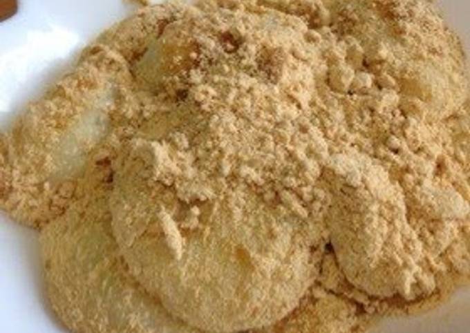 Recipe of Mario Batali Kinako Mochi - Tofu Version