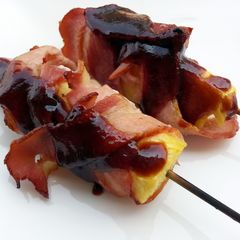 Pineapple And Bacon In Skewer A picture of Pineapple And Bacon In Skewer.