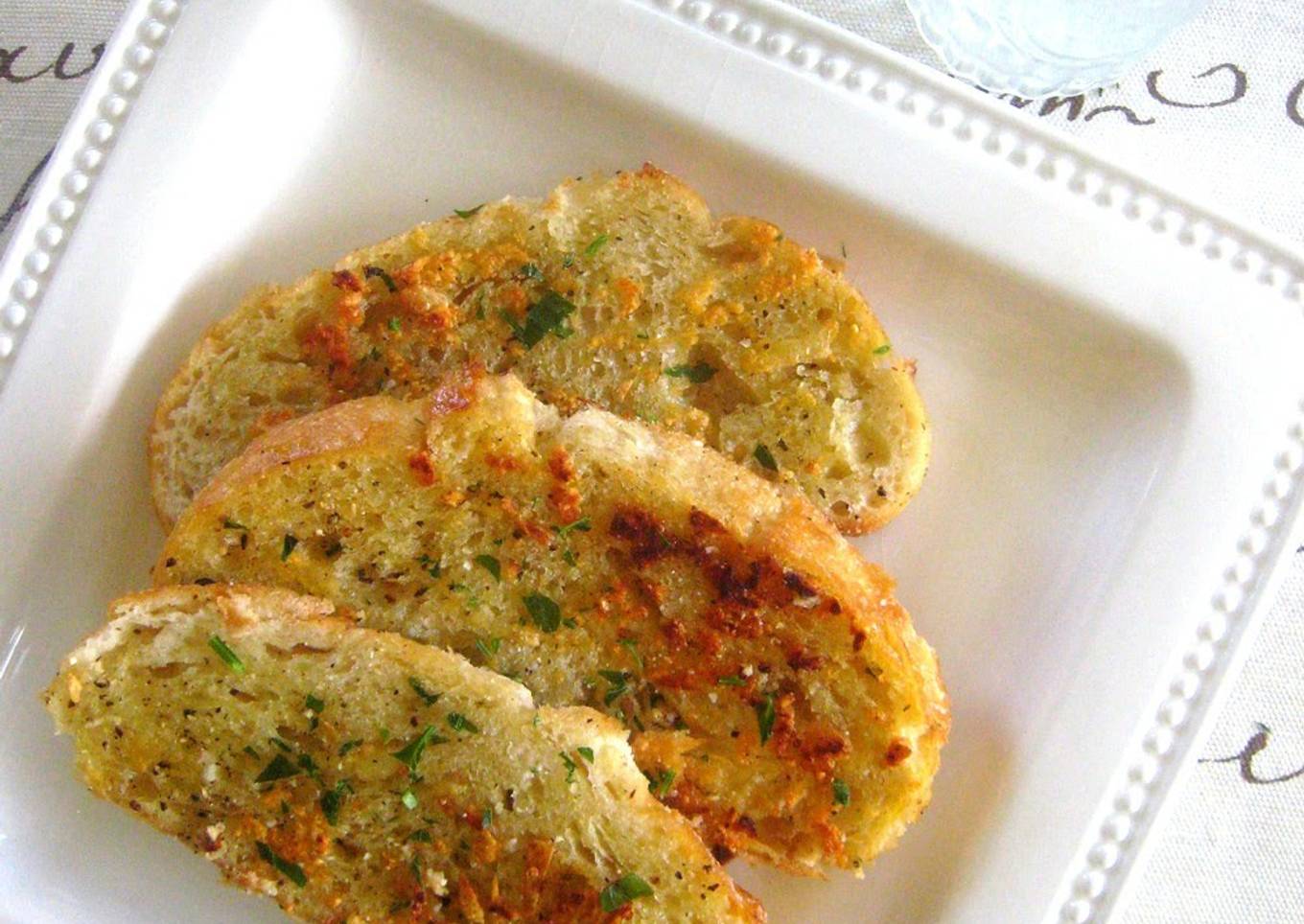 Pan Fried Garlic Toast