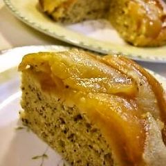 Oil-Free Tea and Apple Rice Cooker Cake A picture of Oil-Free Tea and Apple Rice Cooker Cake.