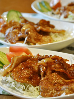 A picture of Refreshing Pork and Ginger Stir Fry♪.