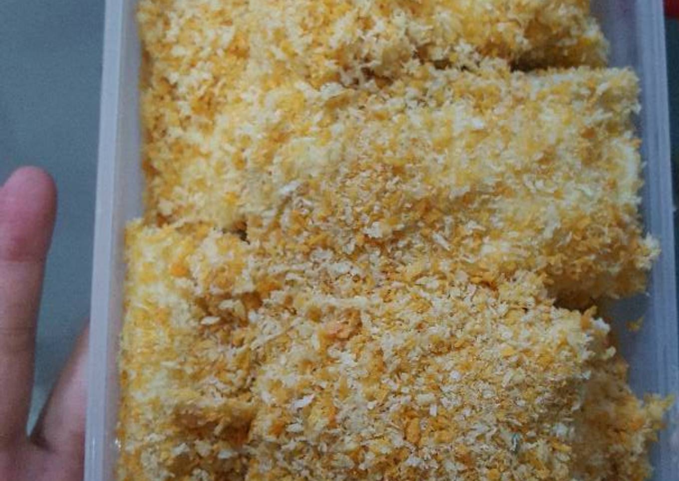 Risoles ham,mayonaise, telur dan keju