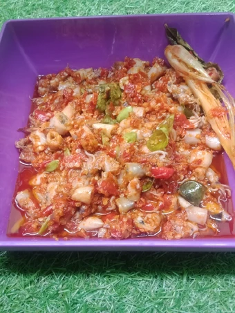 Easy Steps to Make Sambel cumi asin petai the Delicious Makes you drool