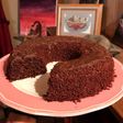Queque de avena, chocolate y manzana