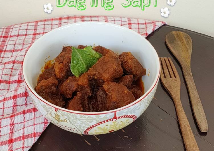 Krengsengan Daging Sapi