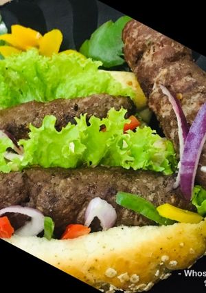 A picture of Whosayna’s Seekh Kebabs Rolls.