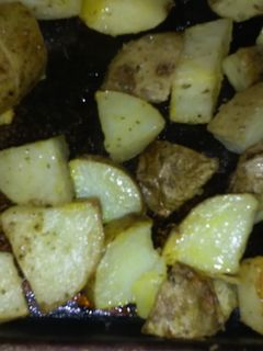 A picture of Ranch potatoes.