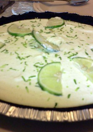 A picture of "Revamped" Easy No Bake Key Lime Pie.