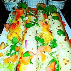 A picture of Mike's Texas Sized Taquitos!.