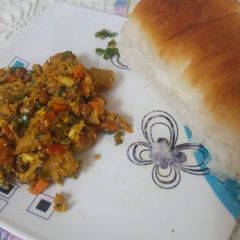 Egg Bhurji in Pav Bhaji Masala A picture of Egg Bhurji in Pav Bhaji Masala.