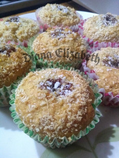 Una foto de Muffins de banana y dulce de leche.👩🏼🍳🍌