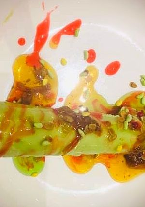 A picture of Pistachio Gelato Kulfi.