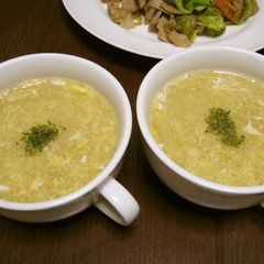 A picture of Egg Soup.