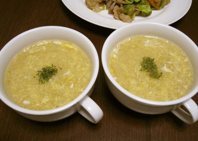 Recipe of Super Quick Homemade Egg Soup