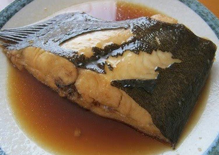 Simmered Flounder