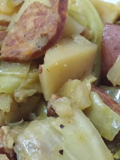 A picture of Slow Cooker Smothered Cabbage.