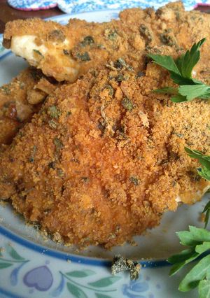 A picture of " Baked Chimichurri Chicken ".