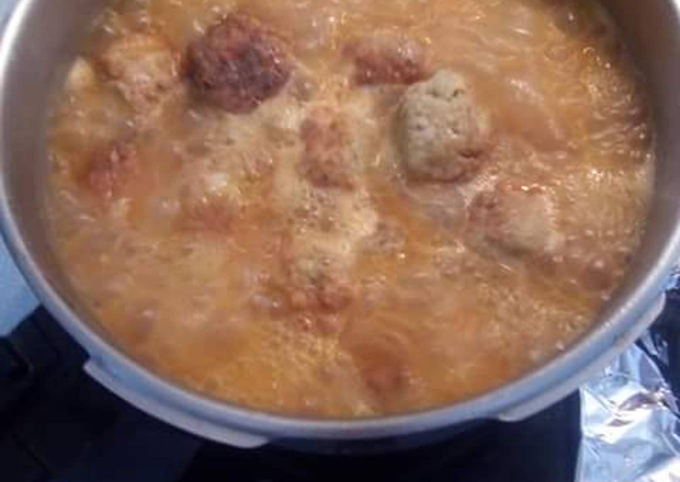 Albóndigas al avecrem