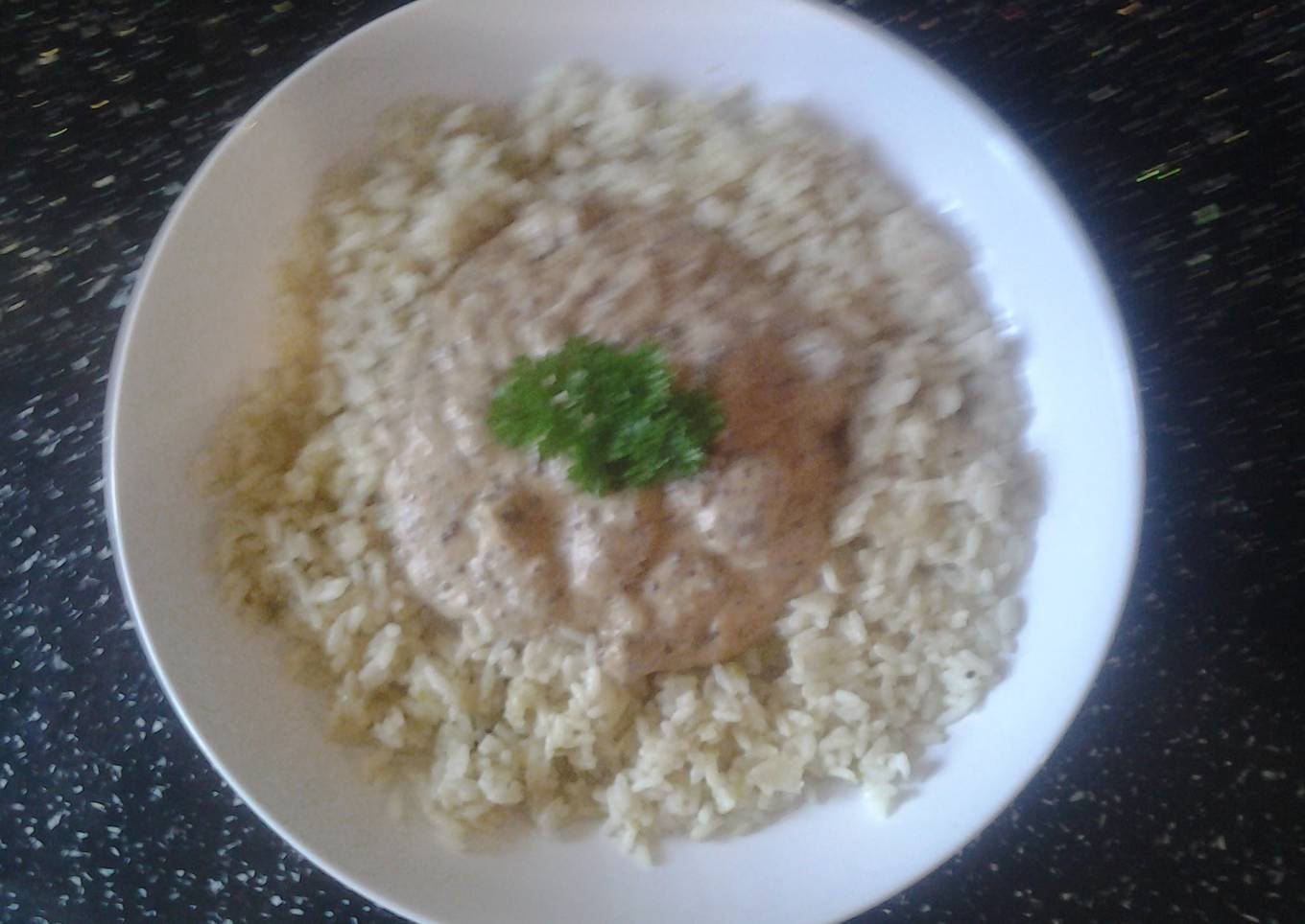 Honey mustard beef