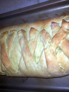 A picture of Stuffed corned beef.