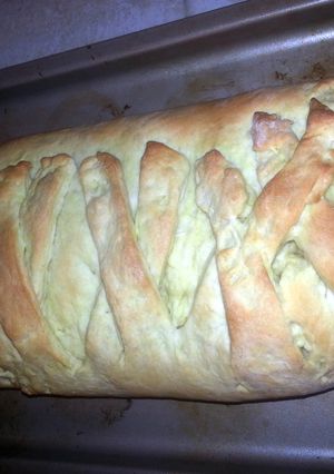 A picture of Stuffed corned beef.