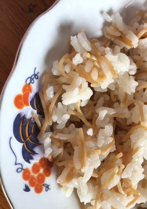 صورة لوصفة رز بالشعيرية