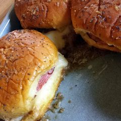 Party ham sandwiches A picture of Party ham sandwiches.