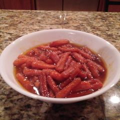 A picture of Crock-Pot Citrus Glazed Carrots.