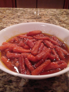 A picture of Crock-Pot Citrus Glazed Carrots.
