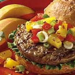 A picture of Tropical Veggie Burgers.