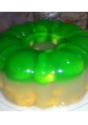 Foto resep Agar agar isi pisang