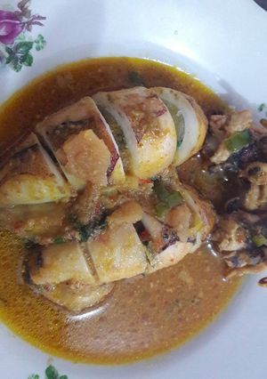 Foto resep Cumi montok isi kentang
