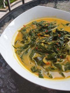 Foto resep Gulai daun singkong (udang rebon)